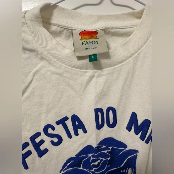 Farm Rio Festa Do Mar Organic Cotton T-Shirt - Picture 8 of 11